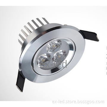 Excellent New Design High Power 3W  Downlight Lamp Sliver Surfac